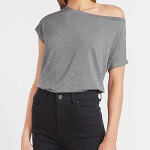 Express off the shoulder tee